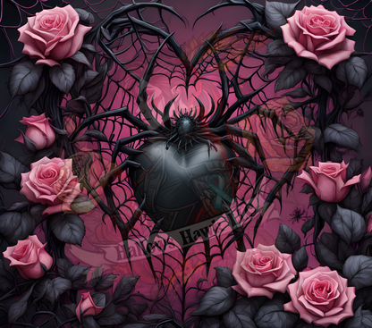 Black Spider Heart